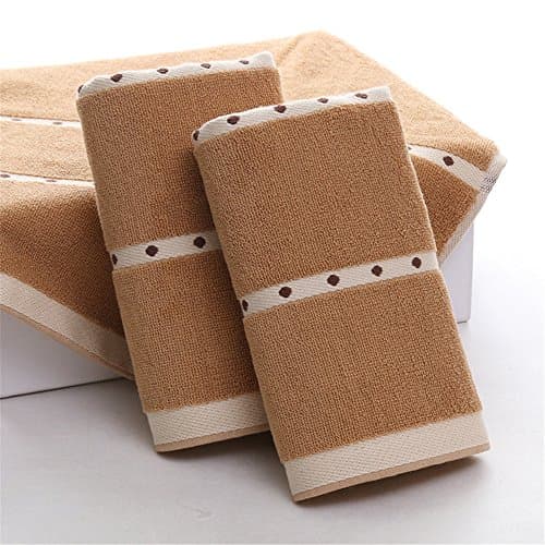 Smx 100% Egyptian Cotton/Super Soft and Highly Absorbent/Machine Washable/Absorbent and Quick Dry Face Cloth/Microfiber ExtraCotton towels soft absorbent a 34x80cm, Brown