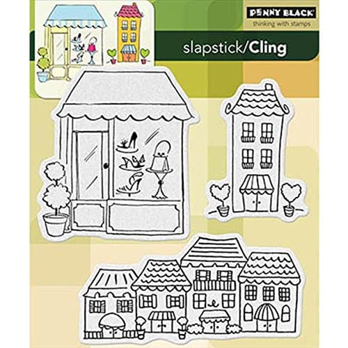 Penny Black Decorative Rubber Stamps, Uptown