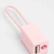 Philo Apple Keychain Charging Cable Lightning Adapter Apple MFI Certified Rose Gold 7.8 Inches 20 CM