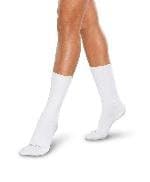 Smartknit Seamless Diabetic Socks Color Grey (X-Static) Size Small Style Mini-crew