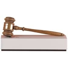 Oak Style 10-1/2" Standard Gavel
