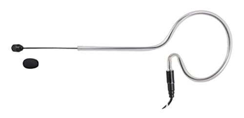 BE4Sb-SH Black Earset Headset Microphone with 4.2" Standard boom suit Shure, Carvin &amp; Line6 Bodypack Transmitters - single ear hook - lightweight - Cream - TA4F mini 4 pin XLR plug - 1 Year Warranty