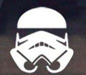 Starwars Decal DarkBathers Sticker DC40 Windshield Window Car IPad Mac Motorcycle Luggage Skateboard