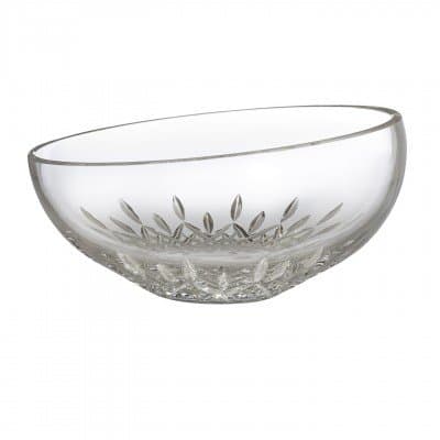 Lismore Essence 9" Angular Bowl by Lismore Essence Crystal Giftware Collection