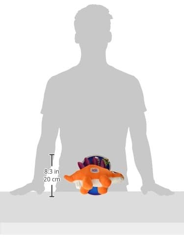 R2P Super Plush Dino Maxxers, Orange, Large