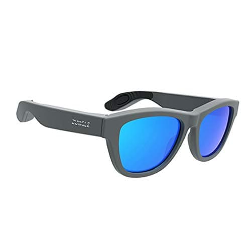 GJFeng Bone Conduction Headset Glasses USB Charging Wireless Bluetooth Headset Sports Sunglasses Head-Mounted Ear Sports Ear Bones Outdoor Sports Driving Fishing Anti-Glare Anti-UV 。