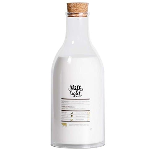 Hao Shop USB Night Light Milk Bottle Shape Adjustable Light LED Elderly Sleep Aid Bedroom Corridor Living Room