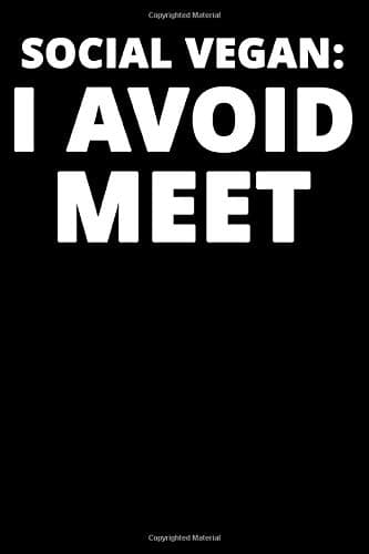 Social Vegan: Dot Grid Journal, Notebook or Diary (Size 6x9) with 120 Pages