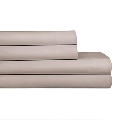 AURAA Royale 1000-Thread-Count 100% Supima Cotton - Deep Pocket, Natural Soft (Taupe, California King)