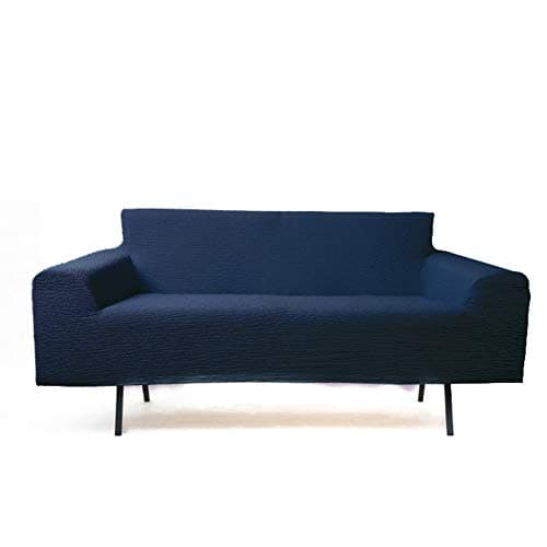 GWW Stretch Sofa slipcover,Solid Sofa Cover,Sure fit Cushion Couch for Leather Sofa Chair,1-Piece Furniture Protector for Pets-J Single seat