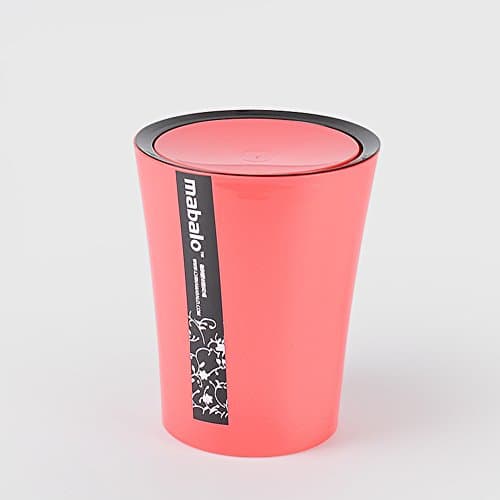 mini plastic trash/Creative desktop in the Office paper basket/household sanitary bucket without cover the living room-H