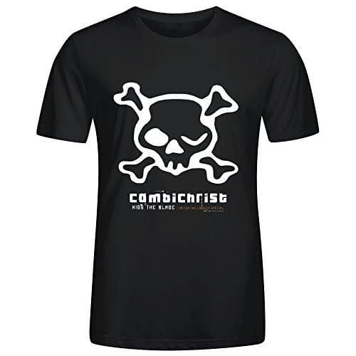 Men O-Neck Tee Shirt Black