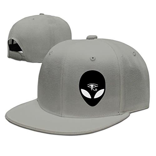 Custom Unisex Ash Adjustable Cool Third Eye Snapback Flat Hip-hop Hat One Size