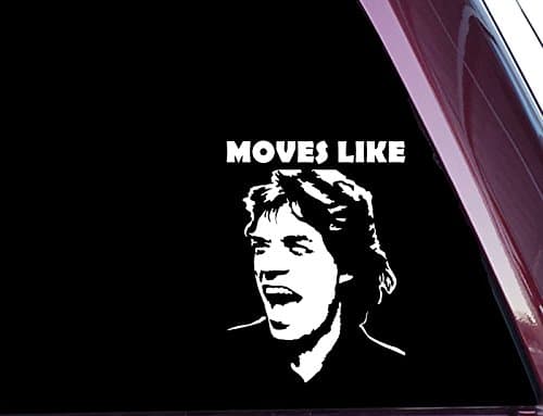 Moves Like Jagger - Awesome - Precision-Cut Vinyl Decal