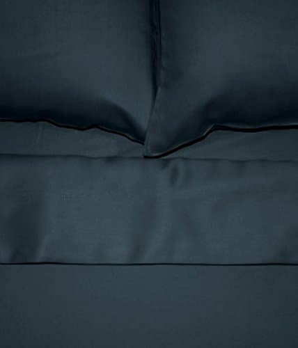 Bamboo Sheets by Aloha Soft - 4 Piece Bed Sheet Set - Includes Bed Sheets and Pillowcases - Lifetime Quality Guarantee (California King, Marine Blue)