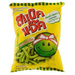 Snack Jack, Green Pea Snack, Original Flavour, 70 g (Pack of 3)