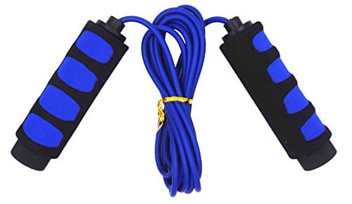 Adjustable Lightweight Speed Jump Rope with Comfortable Handles for Exercise, Skipping, Crossfit, Boxing, Workout and Fitness Game