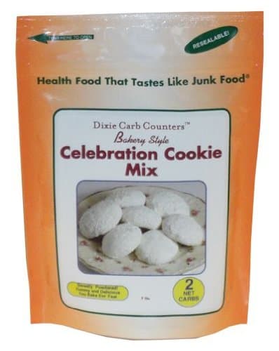 Chocolate Chip Pecan Cookie Mix, Dixie Carb Counters