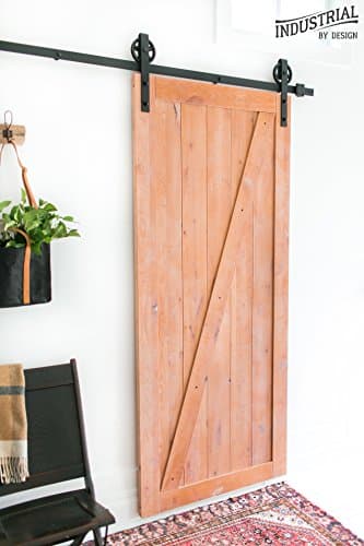 Knotty Alder Barn Door (36“ x 84“) ▫ Solid Wood, Premium Grade ▫ Includes Easy Step-By-Step Assembly Video ▫ Pre-Sanded &amp; Ready for Stain, Paint, or Clear Coat ▫ Pre-Cut Bottom Groove for Door Guide