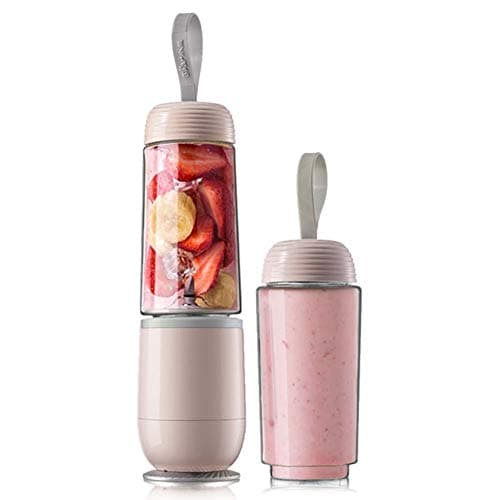 Xiaoxi Juicing Machine Cold Press, Portable Blender,Usb Mini Juicer Cup, Fruit, Smoothie, Baby Food Mixing Machine, Personal Size Eletric Mixer,Pink