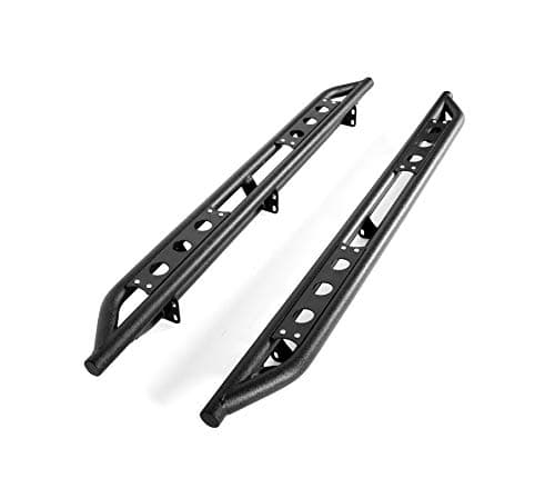 Mifeier Textured Black Side Step Nerf Bars Running Boards Compatible with Silverado/GMC Sierra 1500 2500HD 3500HD Extended Cab(No Diesel) 2007-2018 Steel 2pcs