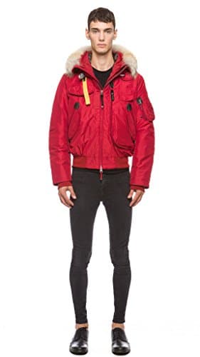 Men's Gobi Bomber Jacket (X-Large, Red)