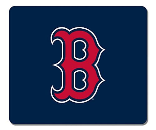 Mouse Pads,Black Buttom With Natural rubber,Precision Fabric,Designed With Hot And Popular Images For The Mouse Pads_Red Sox 08
