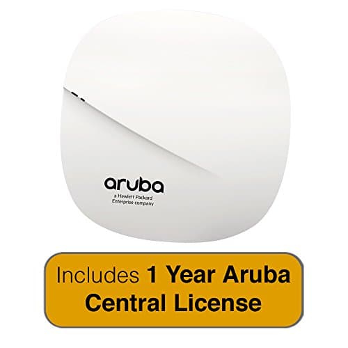 Aruba Networks Instant AP-207 Wireless Access Point, 802.11n/ac, 2x2:2, Dual Radio, Integrated Antenna with 1 Year Aruba Central