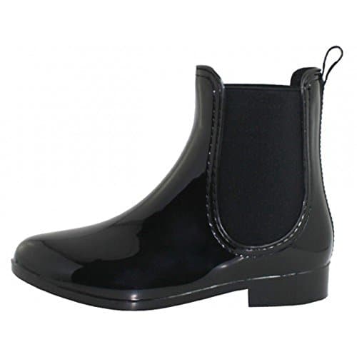 LET IT RAIN OR POUR! Keep your feet dry with these AMAZING Easy On/Off Women’s 100% Waterproof CHELSEA RAIN BOOTS (9)