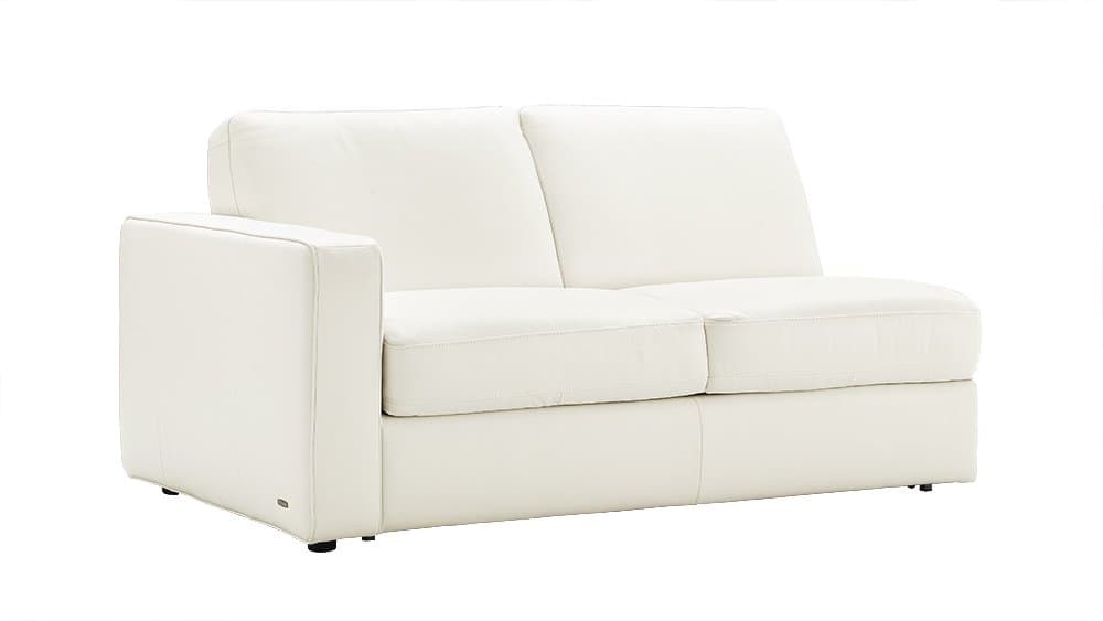 Rananto Off-White Left Arm Facing Sleeper Loveseat