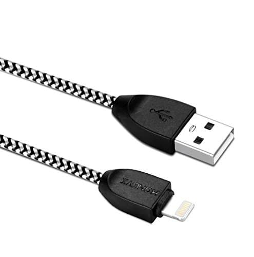 Lightning cable, Jacklinecable MFI Certified Iphone 6 Lightning USB Charging Cable 5ft Extra Long Cord for Iphone 6s 6s+ 6plus 6, 5s 5c 5,ipad Air Mini Min2, Ipad 4,ipod 5,ipod 7, Ios9 (black)