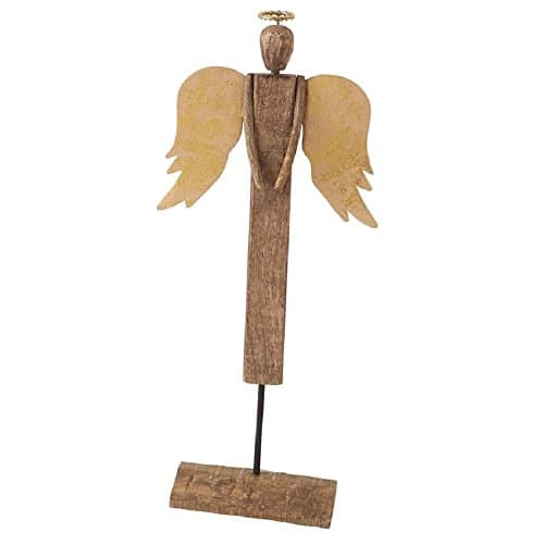 Tin Wing Angel Sitters, Large 18" x 8"