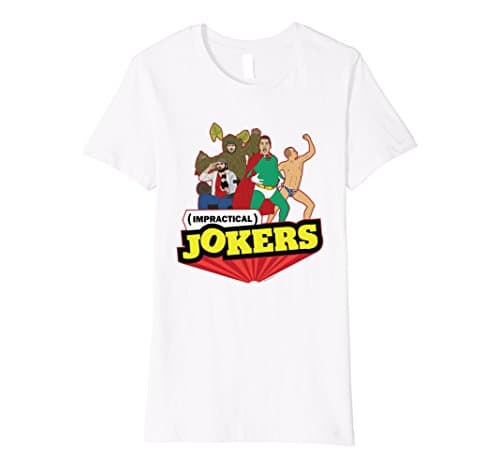Womens Super Jokers T-Shirt Medium White