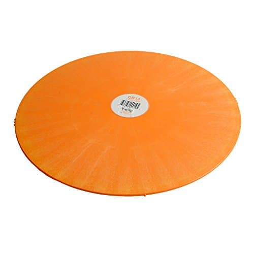 Speedball Injection Molded Plastic Bat, Round, 14 inch Diameter, Orange (OB14)