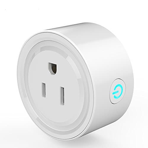 MorGuz WiFi Smart Plug Home Wall Socket – Wireless Adapter for Remote Phone Control of Lighting – Multi-Mode Timer Switch, Charging Protection, Multi-Terminal Automation Devices (pack of 2).