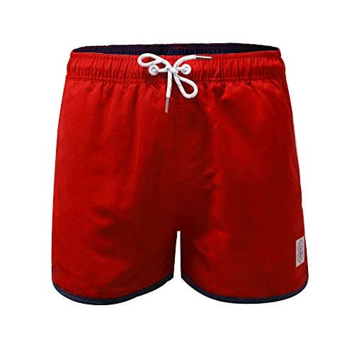 MILANKERR Men's Swim Trunks Beach Shorts Quick Drying with Elasticated Waist