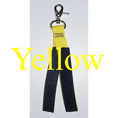 Velcro Glove Strap for Firefighting or Work Gloves, Yellow
