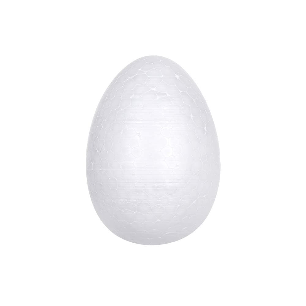 10pcs White Foam Egg for Easter, DIY Handmade Painting Egg(7cm-10pcs)