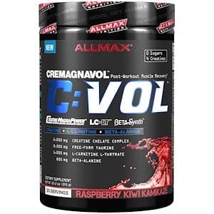 C:VOL, Professional-Grade Creatine + Taurine + L-Carnitine Complex, Raspberry Kiwi Kamikaze, 13.2 oz (375 g)