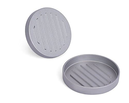 EBDcom Hamburger Press Patty Kitchen Mold Maker Crusher Machine Metal 12 cm / 4.8 inch Hamburger Maker