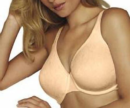 Feel Beautiful Cotton Blend jacquard Underwire, 42DD-White