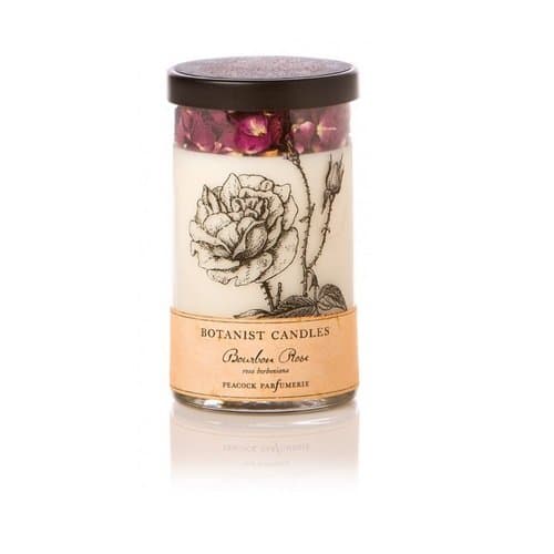 Peacock Parfumerie Bourbon Rose Botanist Candle