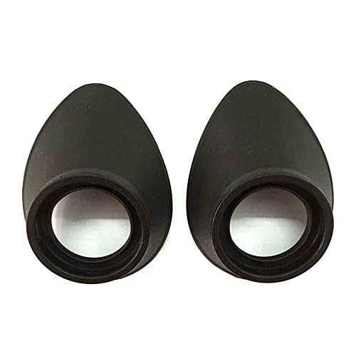 Srate 2 PCS Eyepiece Eye Shield 35mm Rubber Eye Guards Eye Cups for Binocular Telescope Eyepiece