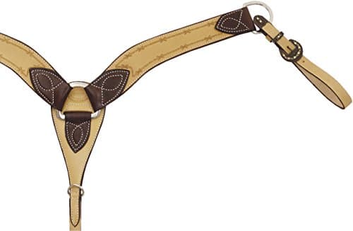 Billy Cook Saddlery Barb Wire Roper Breast Collar