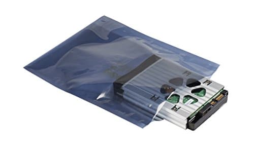 Supershield IC3650-628-2S-7X11IN Static Shield Bag, Top Open, Thickness Surface Resistance < 10^11, 3 mil, 7" x 11" (Pack of 100)