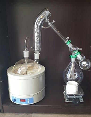 Goldleaf Scientific - Short Path Distillation - Complete 5000mL Glassware Kit with Mantle