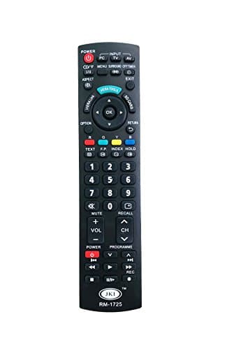 Isoelite Remote Compatible for Panasonic LED/LCD/HD TV Remote Control Model No :- RM-1725 (Please Match The Image with Your Old Remote)