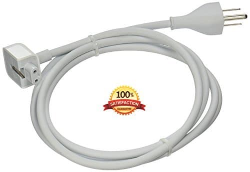 Macbook Power Adapter Extension Cord Wall Cord Cable for Apple Mac Ibook Macbook Pro US 3 Prong