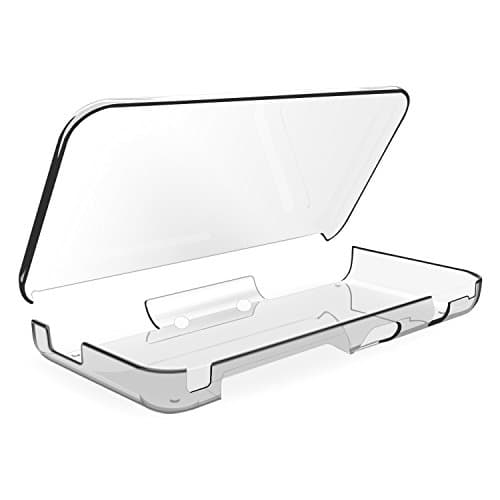 UUShop Transparent Clear Plastic Hard Case Shell for Nintendo New 2DS XL/LL