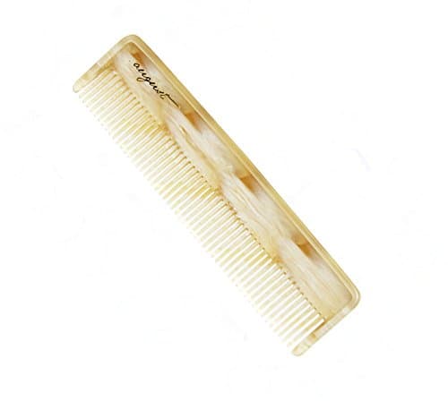 AUGUST GROOMING Pocket Comb in Ivory